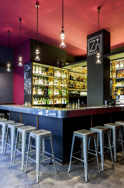 zinc pub design